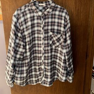 Maurice’s Plaid Shirt 2X Plus Size Buttondown women’s shirt